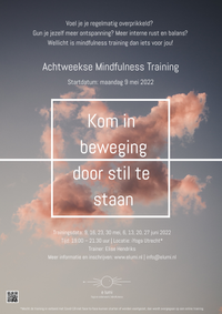 Achtweekse Mindfulness Training, startdatum 9 mei 2022